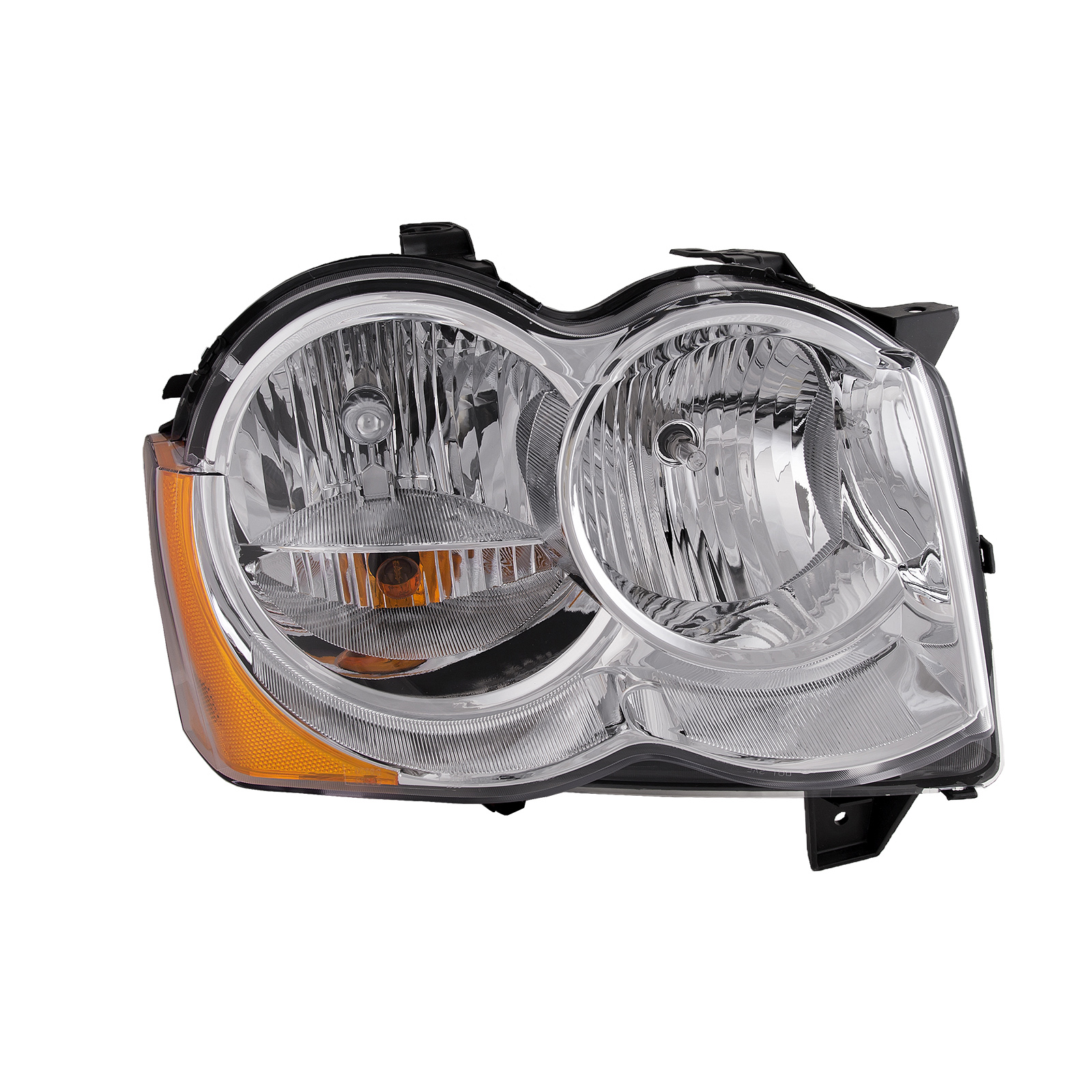 Right Passenger Side Headlight For 08-10 Jeep Grand Cherokee