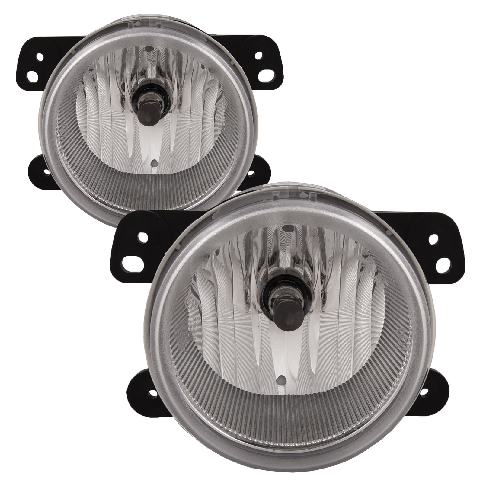 Fog Light Set For 05-10 Chrysler 300, 06-10 Chrysler PT Cruiser, 05-07 Dodge Magnum, 07-09 Jeep Wrangler
