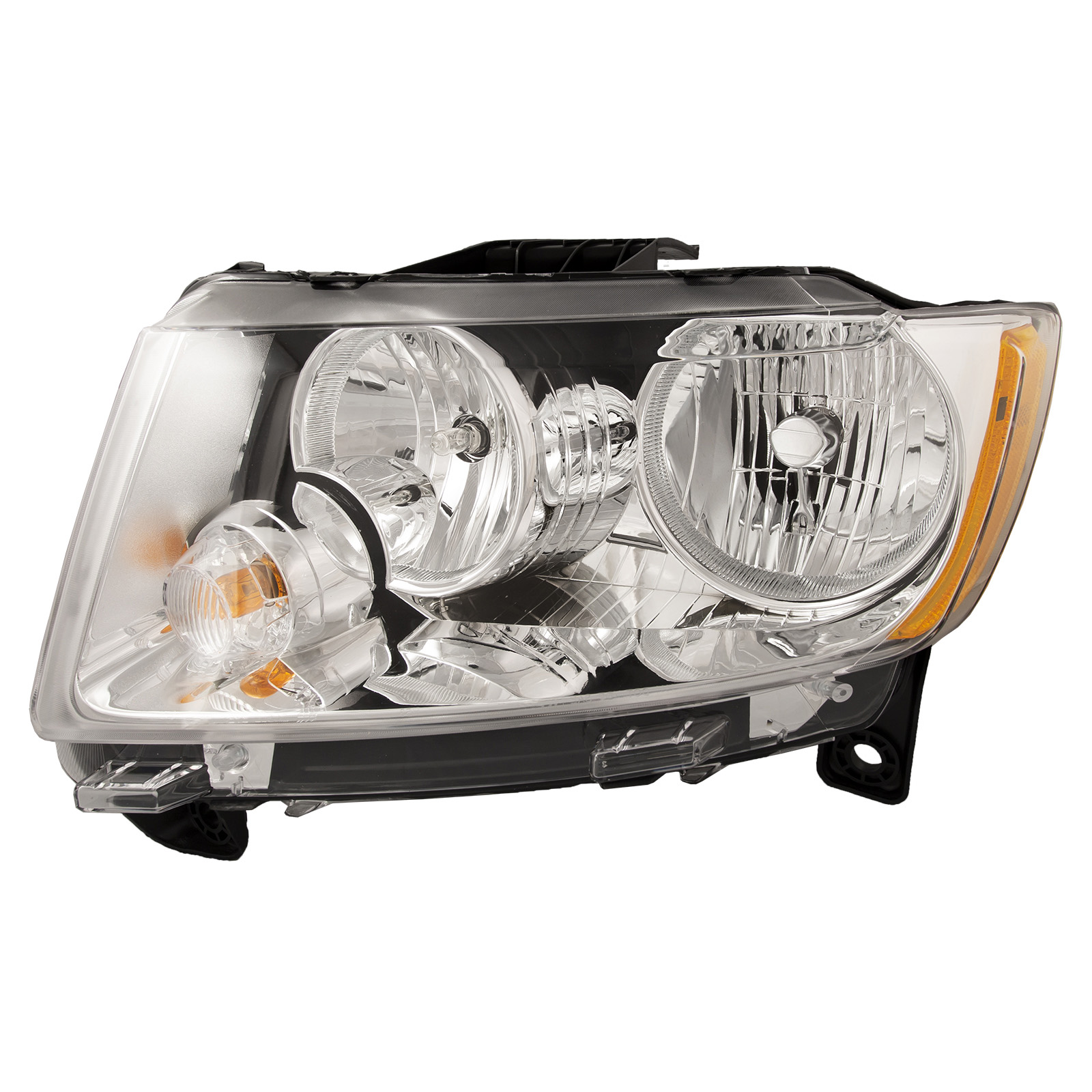 Left Driver Side Headlight For 11-13 Jeep Grand Cherokee