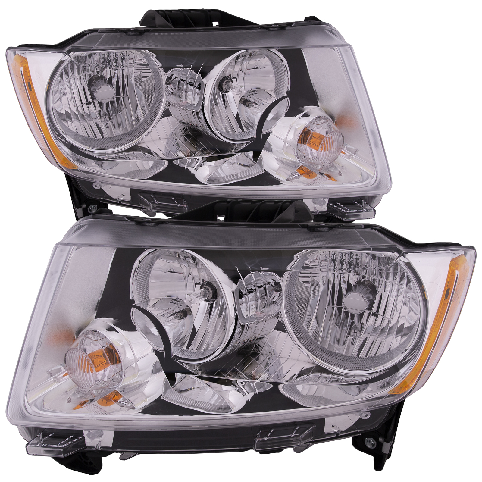 Headlight Set For 11-13 Jeep Compass