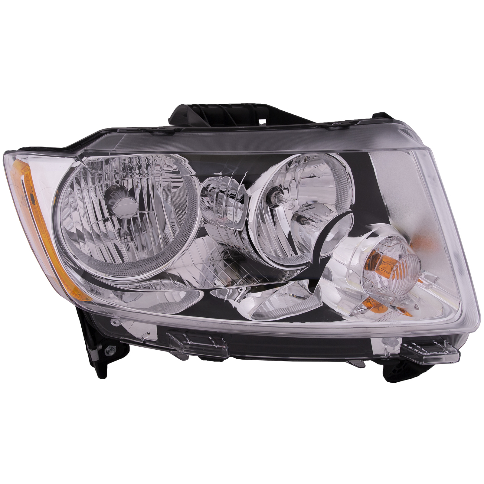 Right Passenger Side Headlight For 11-13 Jeep Compass