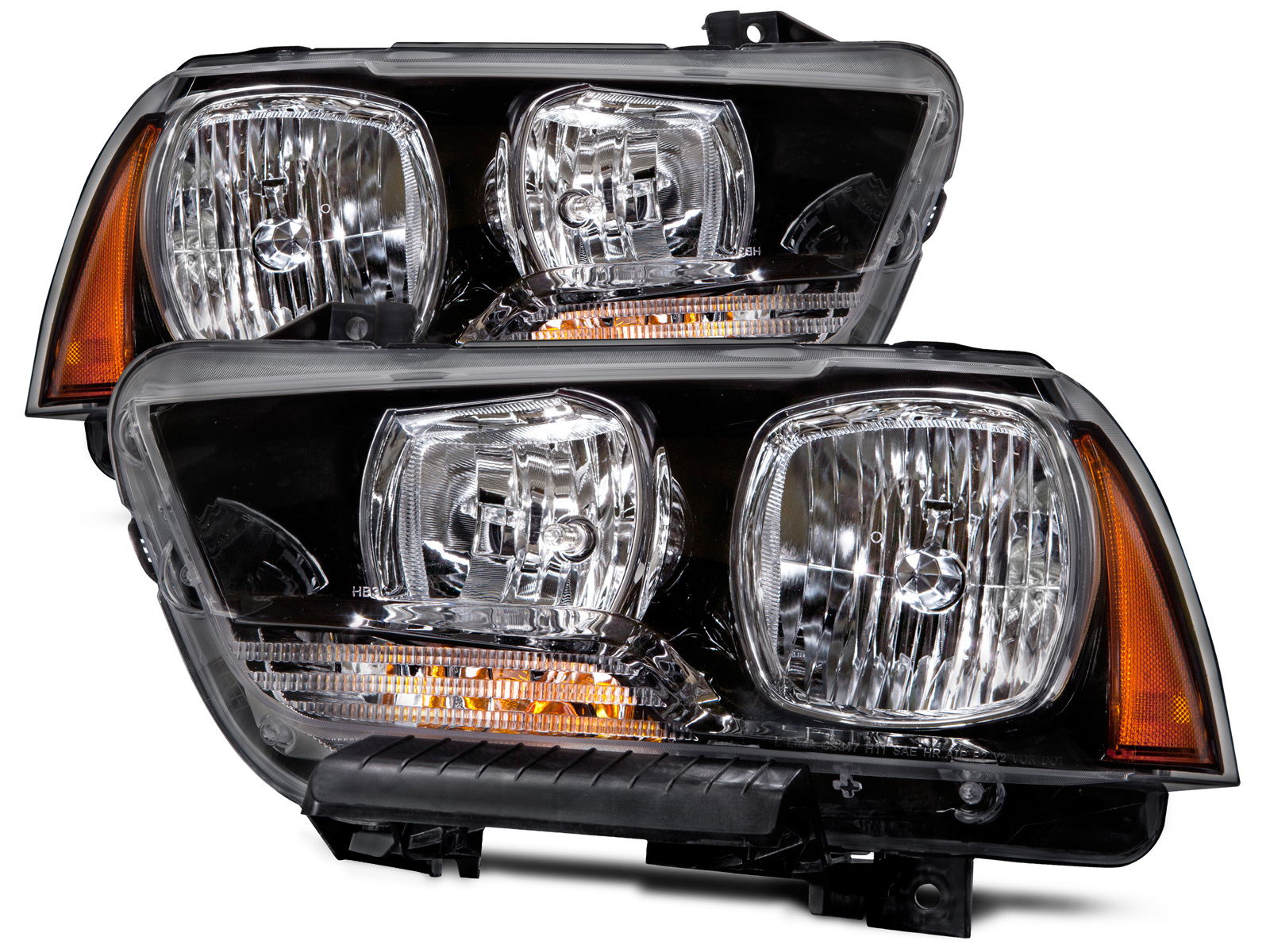 Headlight Set For 11-14 Dodge Charger