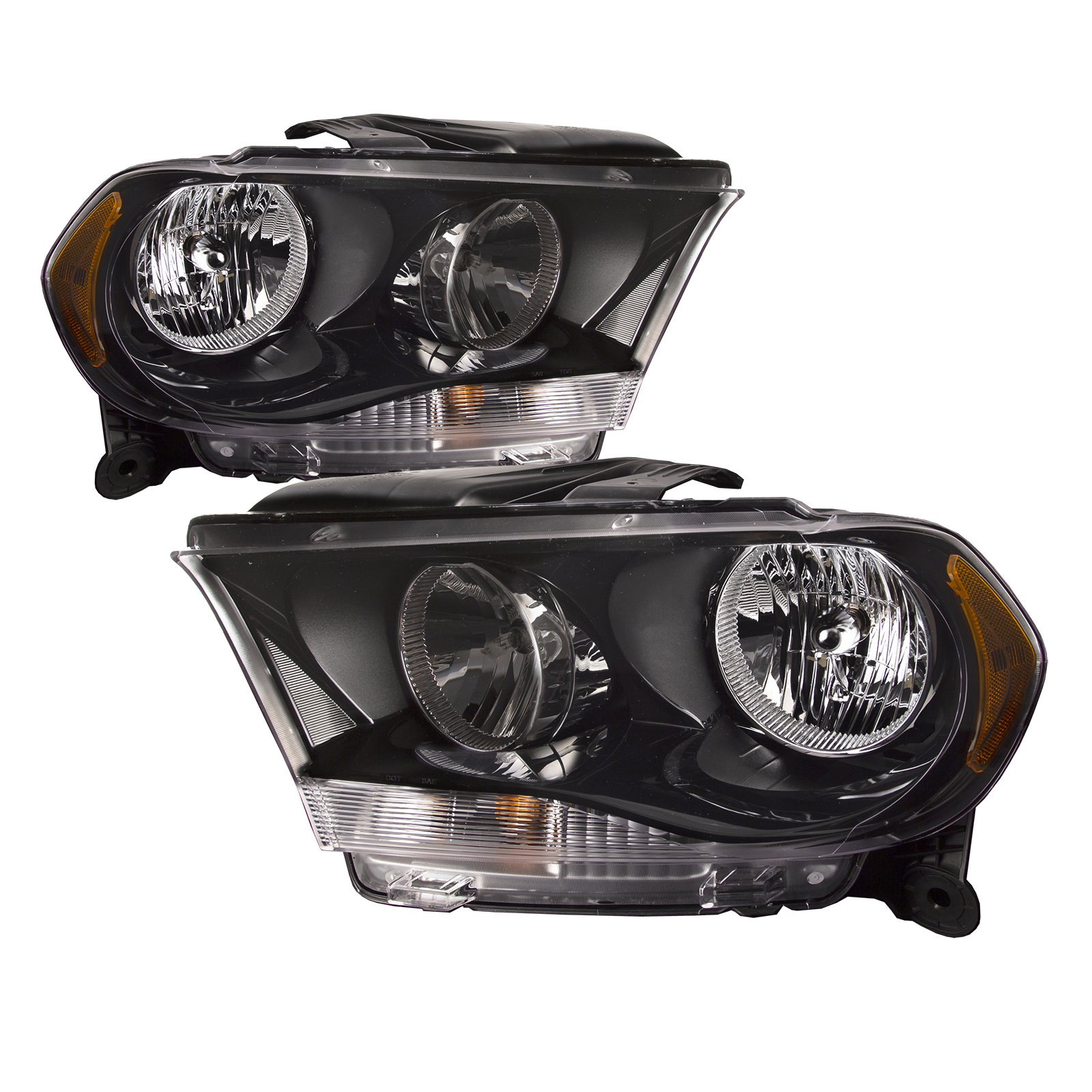 Headlight Set For 11-13 Dodge Durango