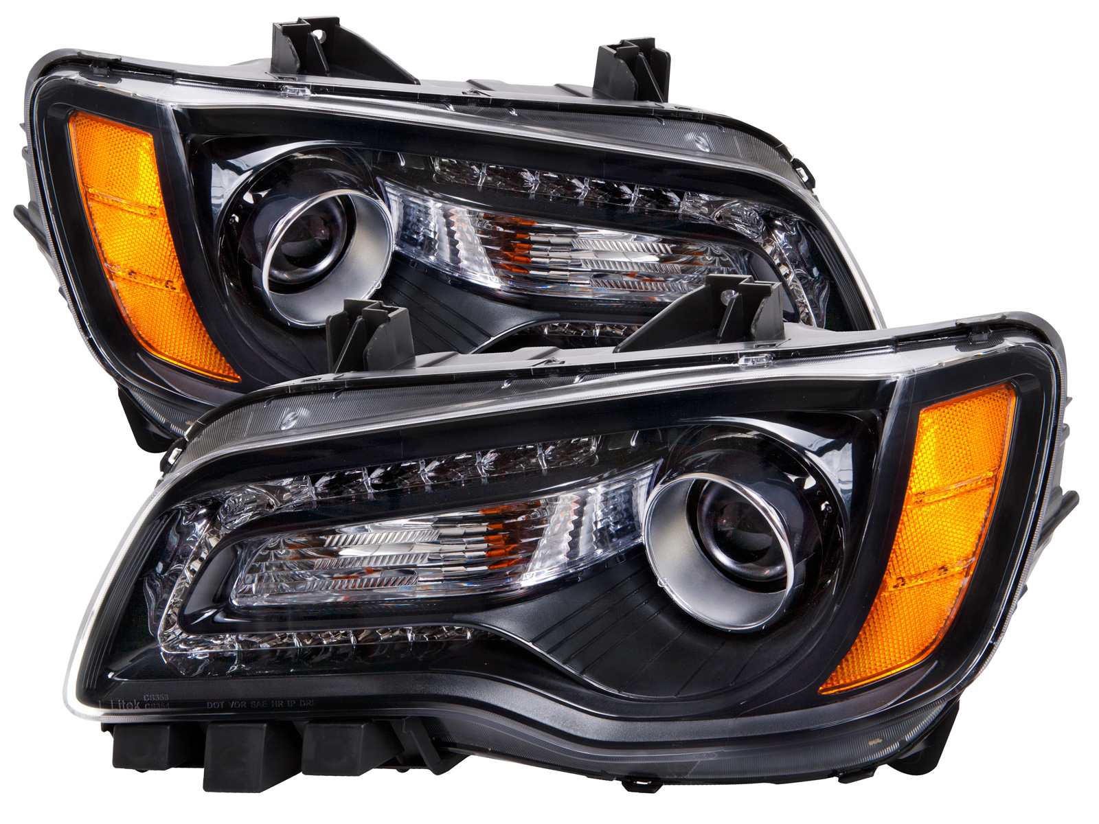 Headlight Set For 12-14 Chrysler 300