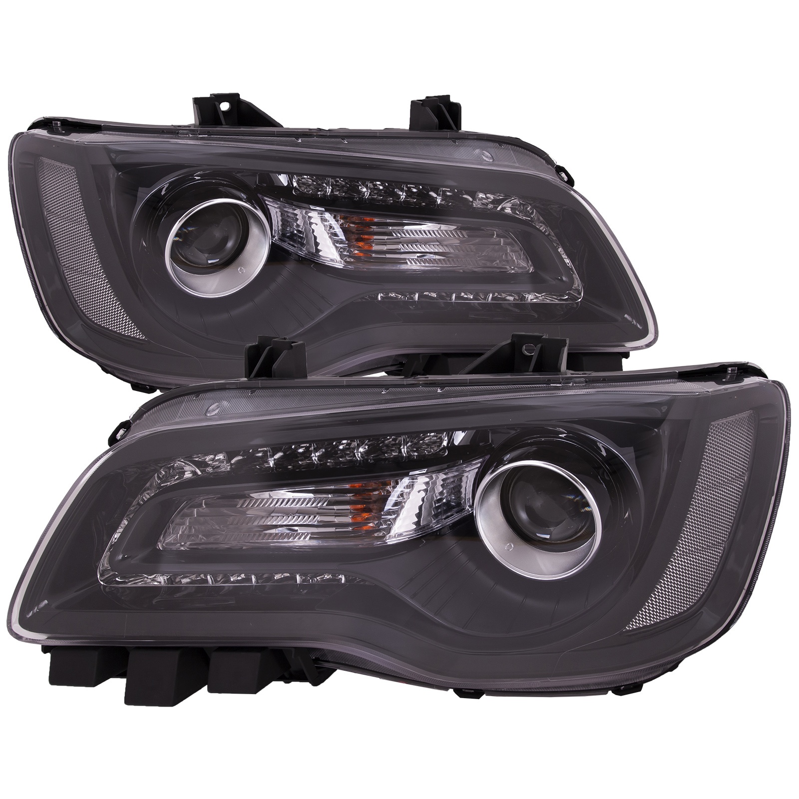 Headlight Set For 15-17 Chrysler 300
