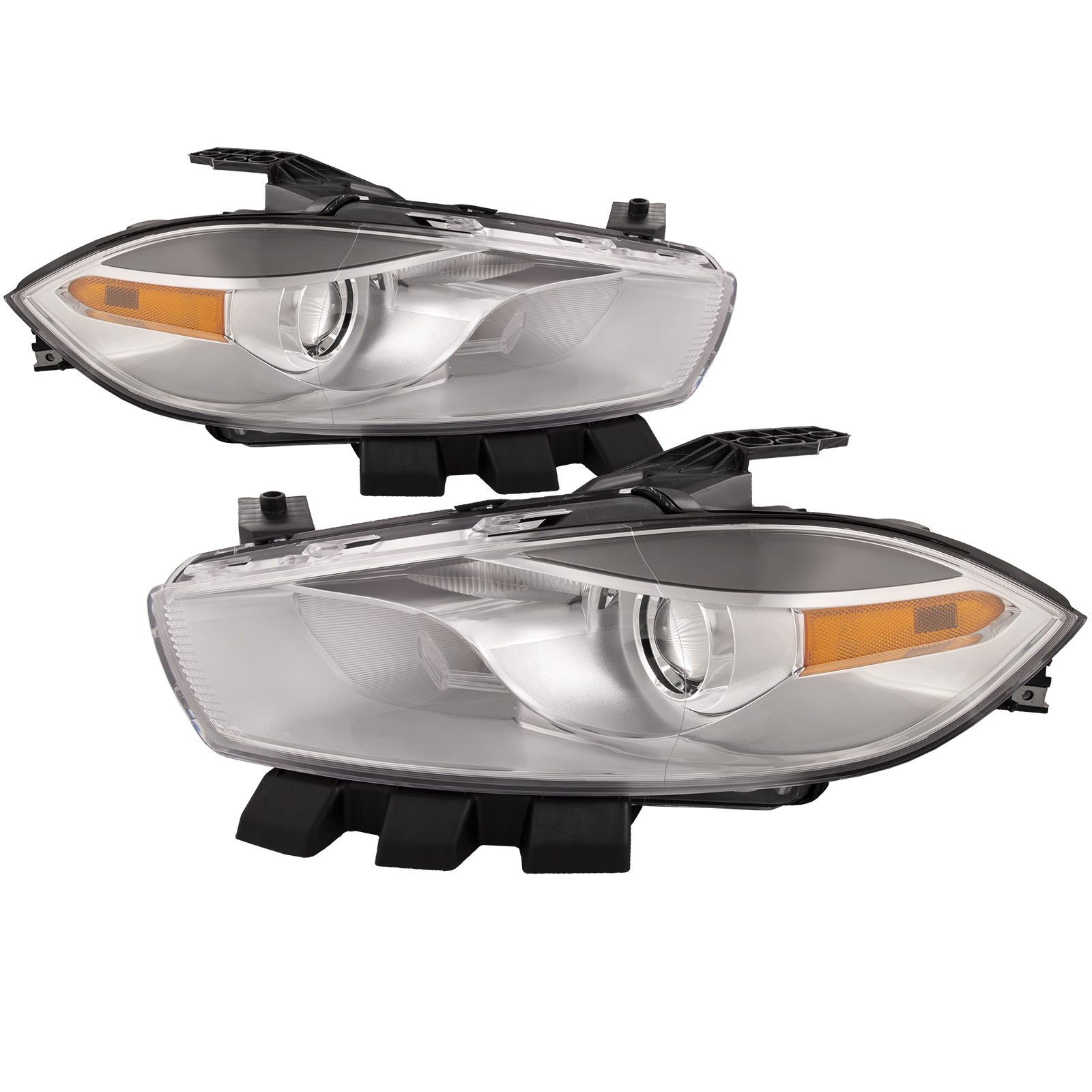 Headlight Set For 13-16 Dodge Dart