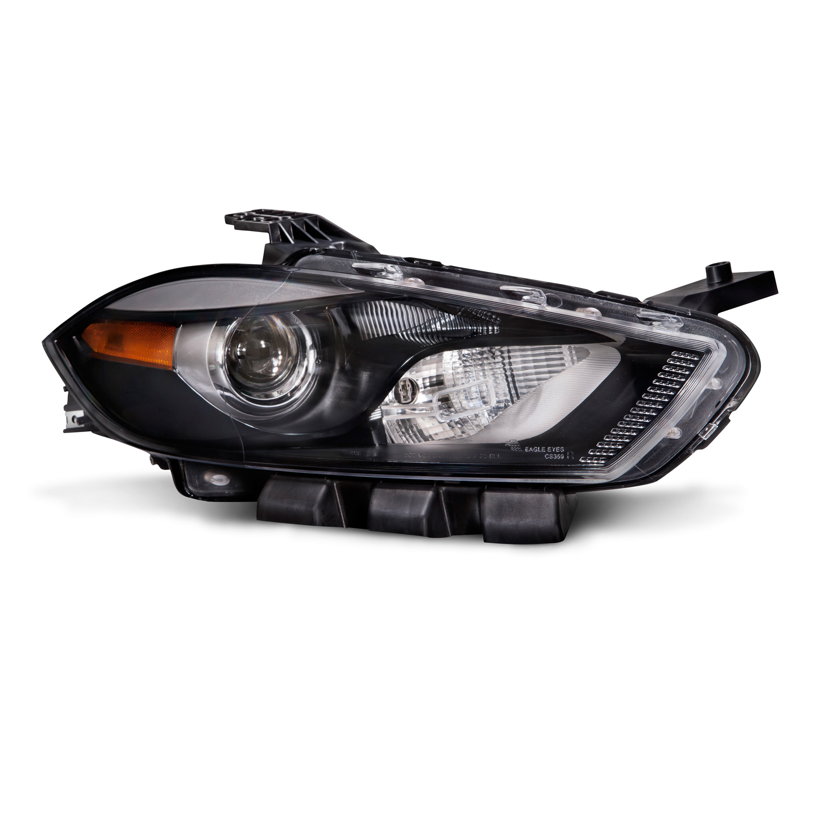 Right Passenger Side Headlight For 13-15 Dodge Dart