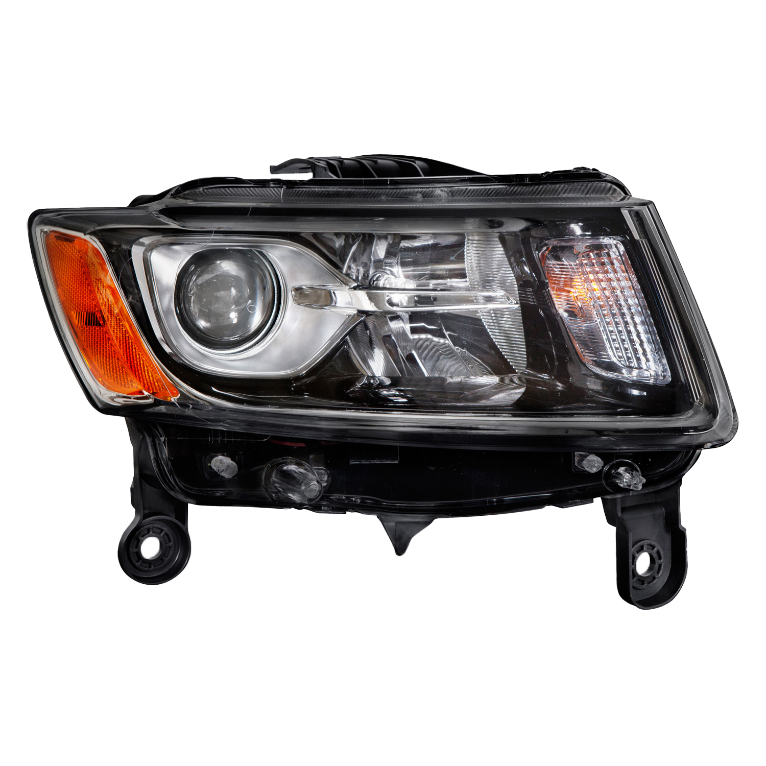 Right Passenger Side Headlight For 14-16 Jeep Grand Cherokee; CAPA Certified