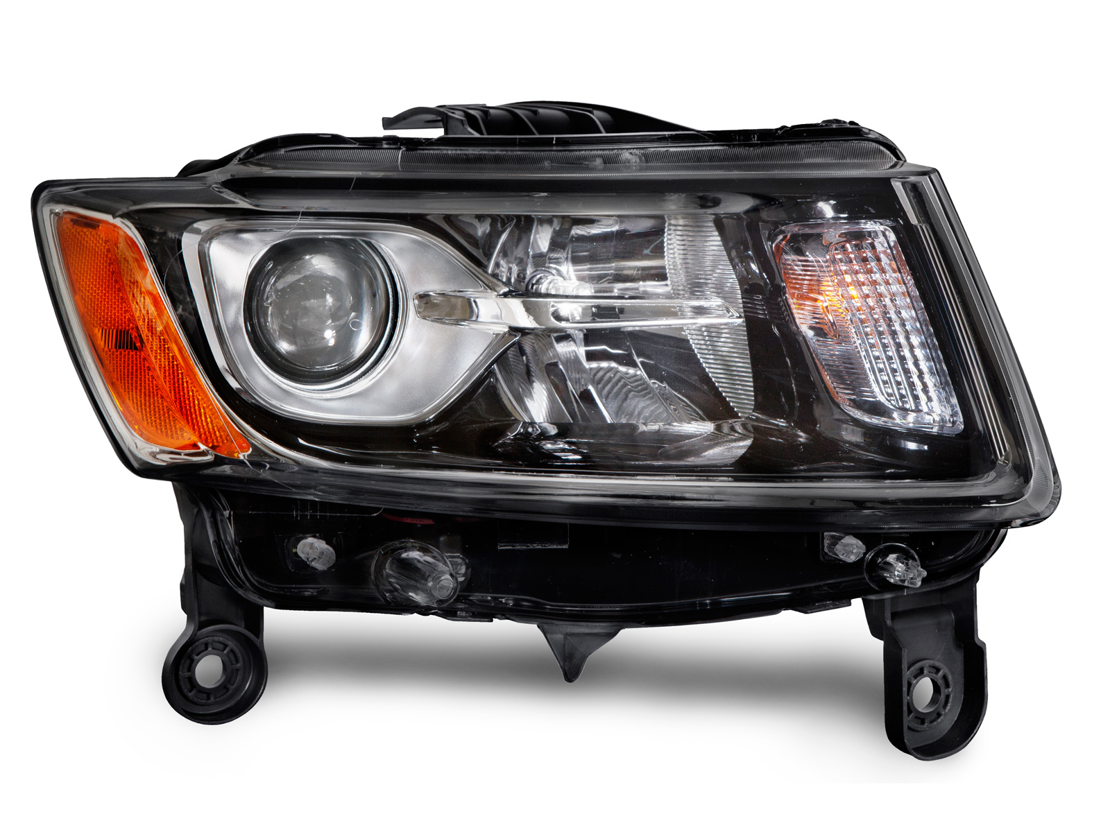 Right Passenger Side Headlight For 14-16 Jeep Grand Cherokee