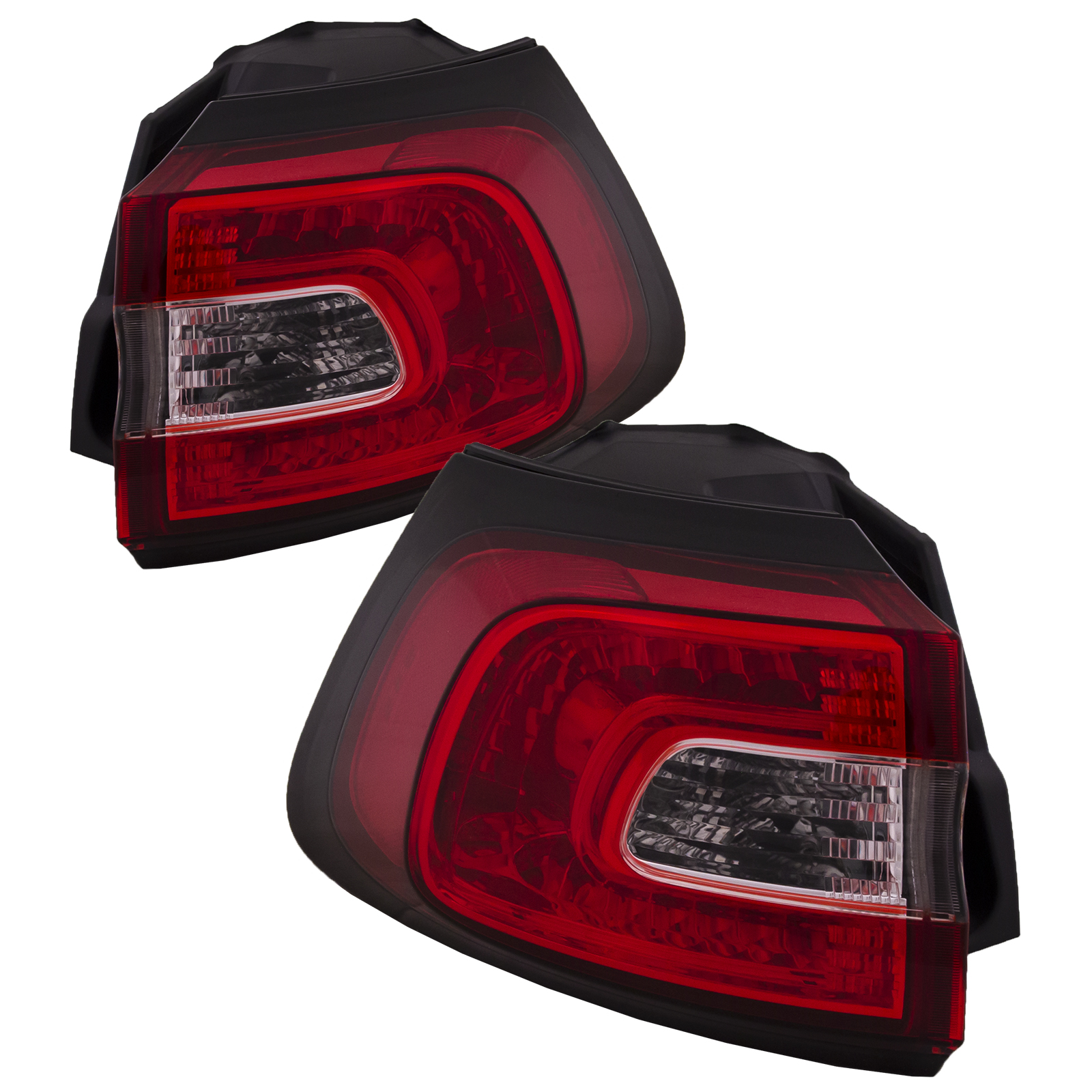 Tail Light Set For 14-18 Jeep Cherokee; CAPA Certified