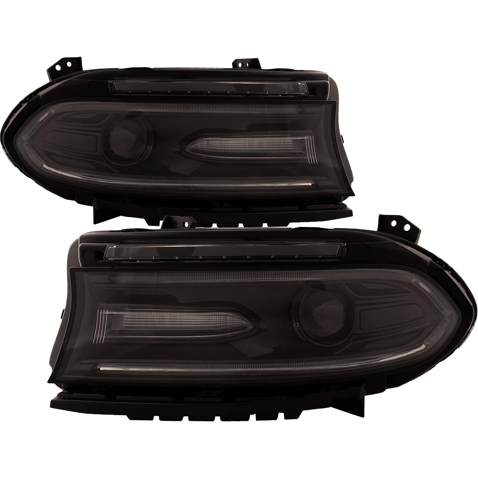 Headlight Set For 18-22 Dodge Charger