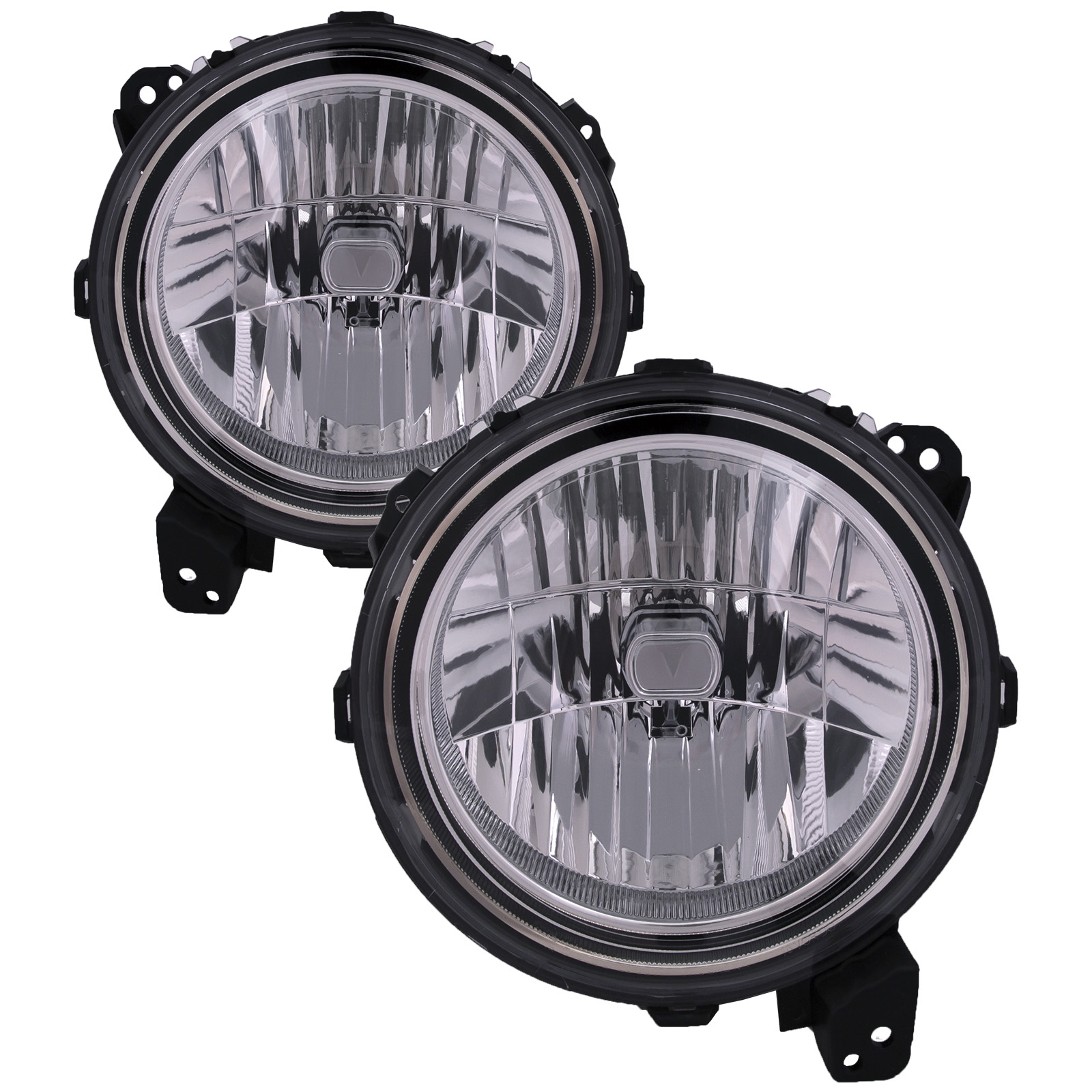 Headlight Set For 20-25 Jeep Gladiator, 18-25 Jeep Wrangler