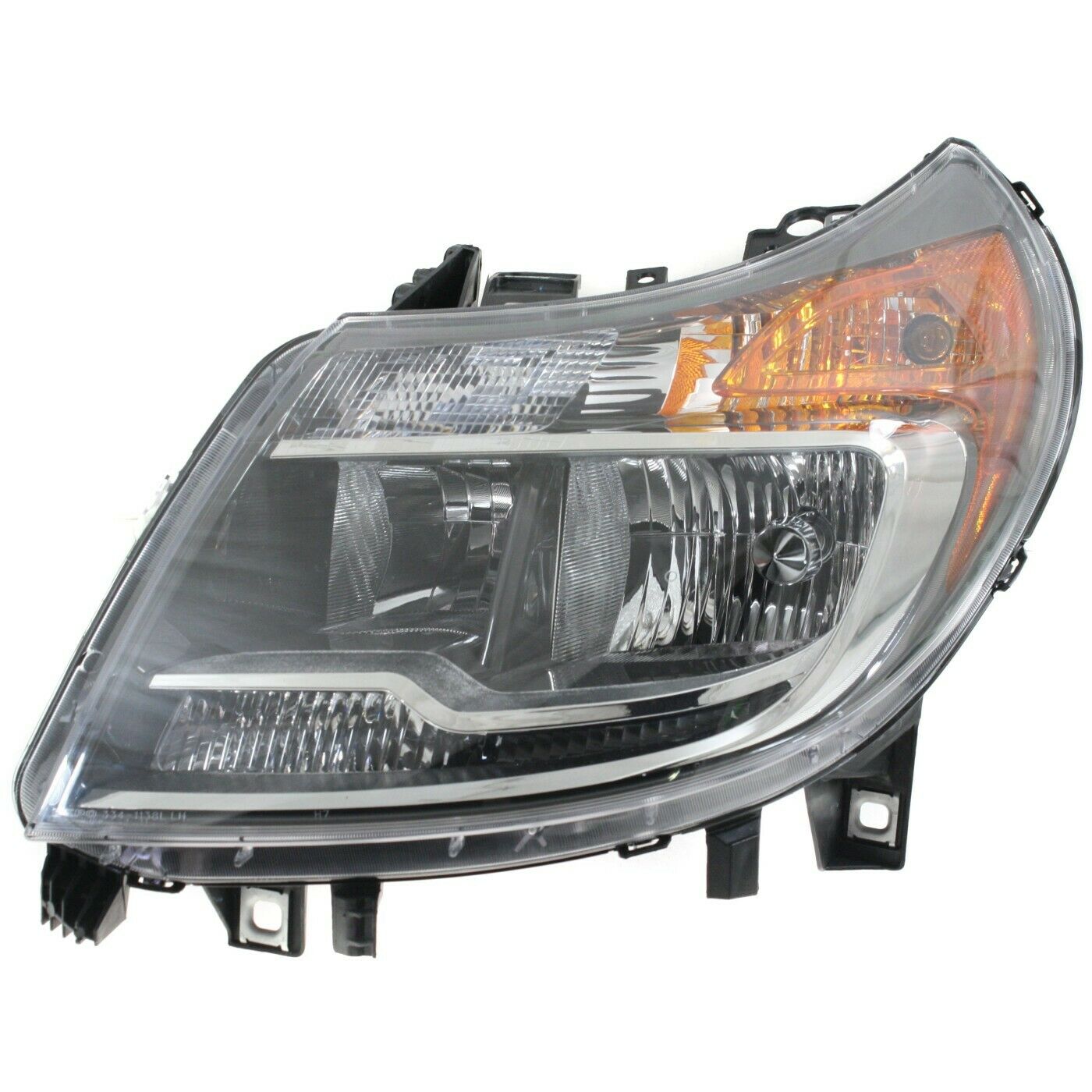 Left Driver Side Headlight For 14-23 Ram ProMaster 1500, 14-23 Ram ProMaster 2500, 14-23 Ram ProMaster 3500; CAPA Certified