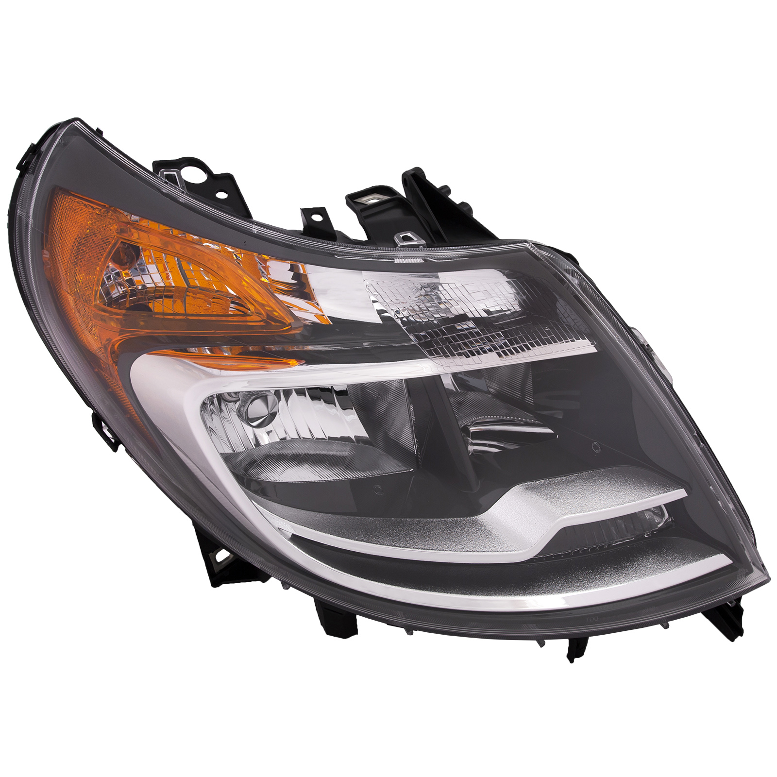Right Passenger Side Headlight For 14-23 Ram ProMaster 1500, 14-23 Ram ProMaster 2500, 14-23 Ram ProMaster 3500