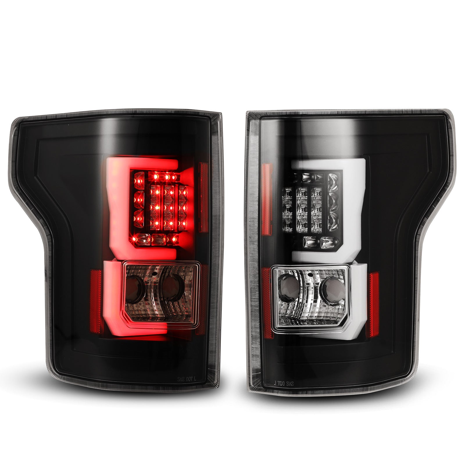 Tail Light Set For 15-17 Ford F-150