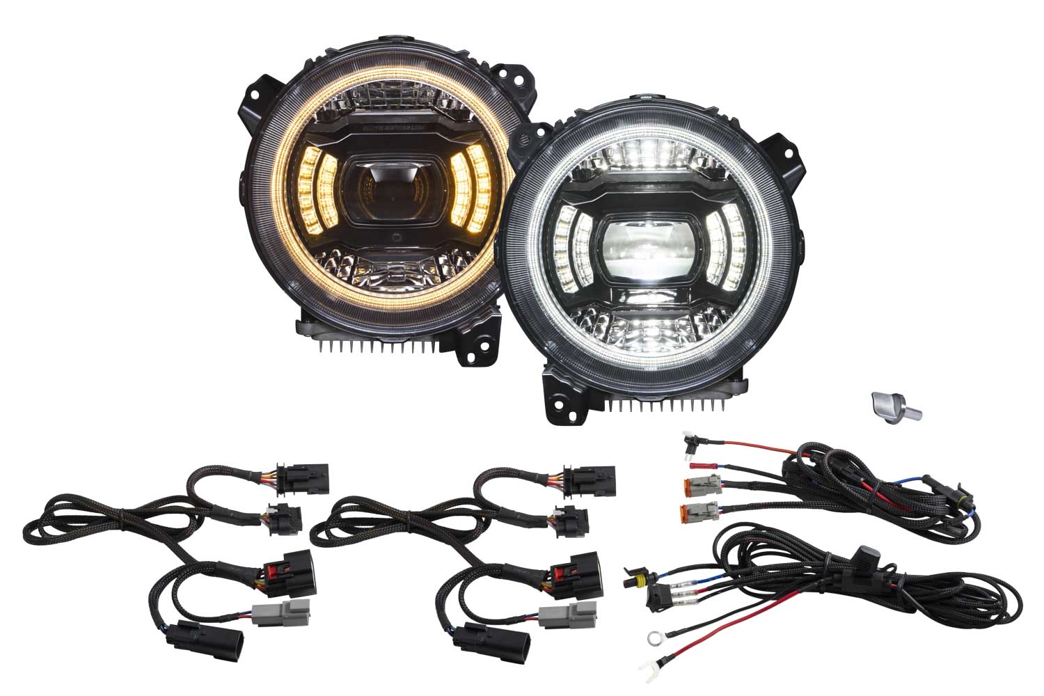 Headlight For 18-22 Jeep Wrangler