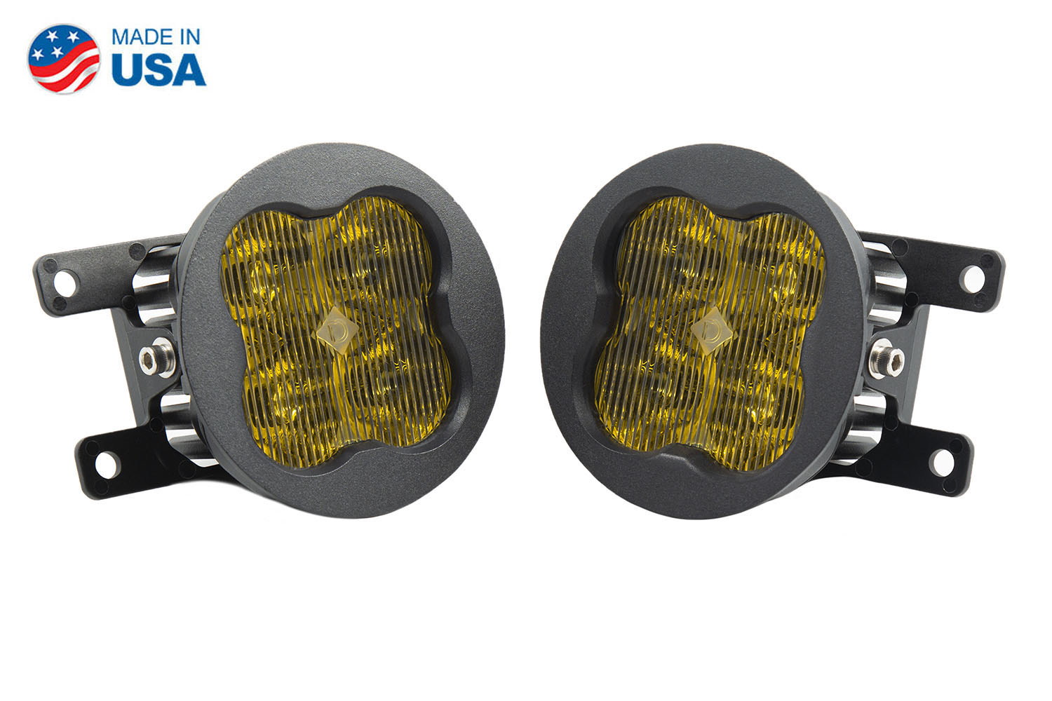 Led Light Pods Set For 2005-2019 Ford Honda Nissan Scion Subaru