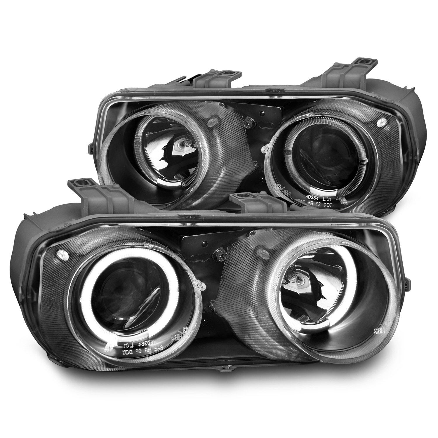 Headlight Set For 94-97 Acura Integra