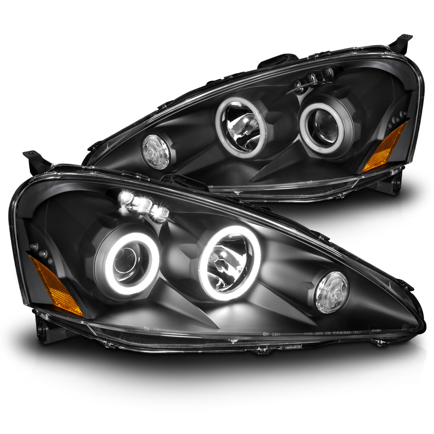 Headlight Set For 05-06 Acura RSX