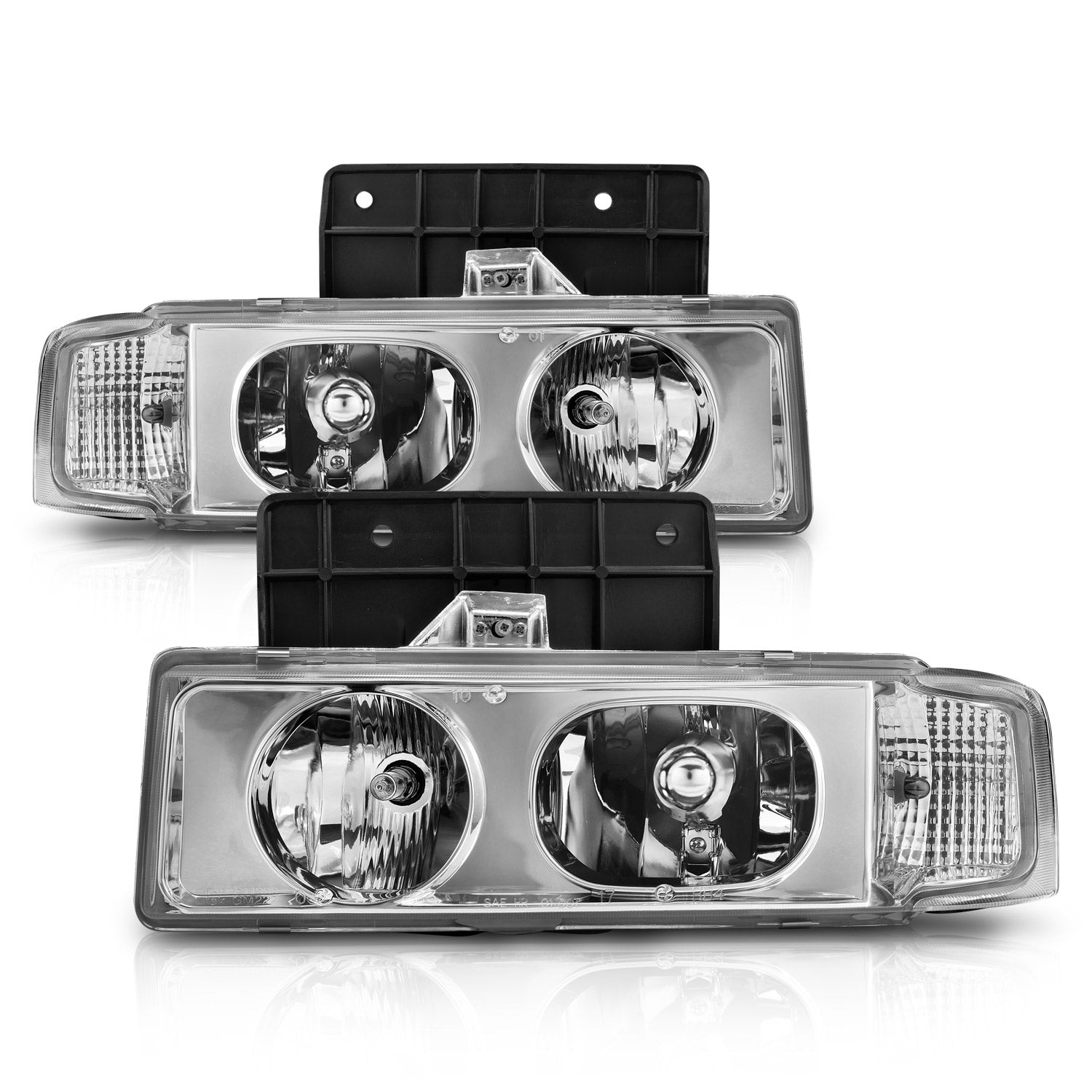 Headlight Set For 95-05 Chevrolet Astro
