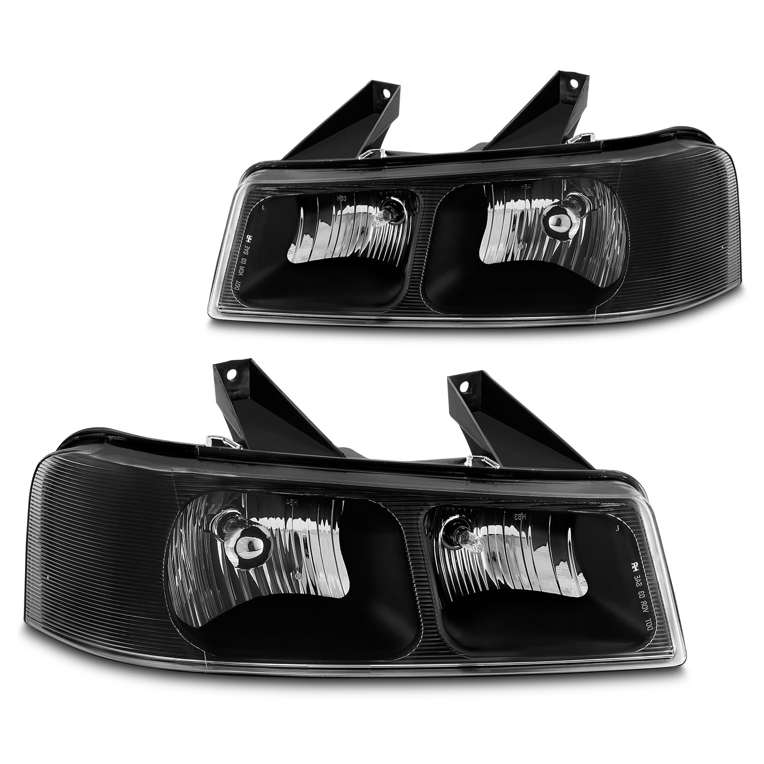 Headlight Set For 2003-2017 Chevrolet GMC