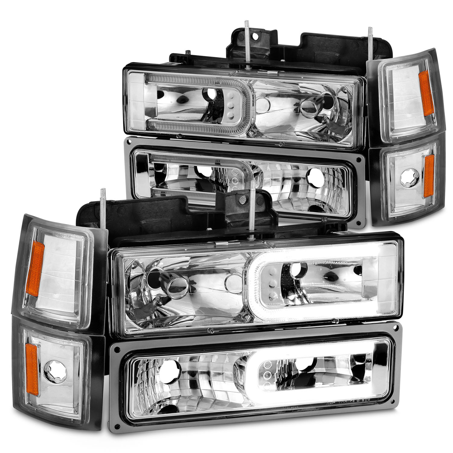 Headlight Set For 1992-2000 Chevrolet