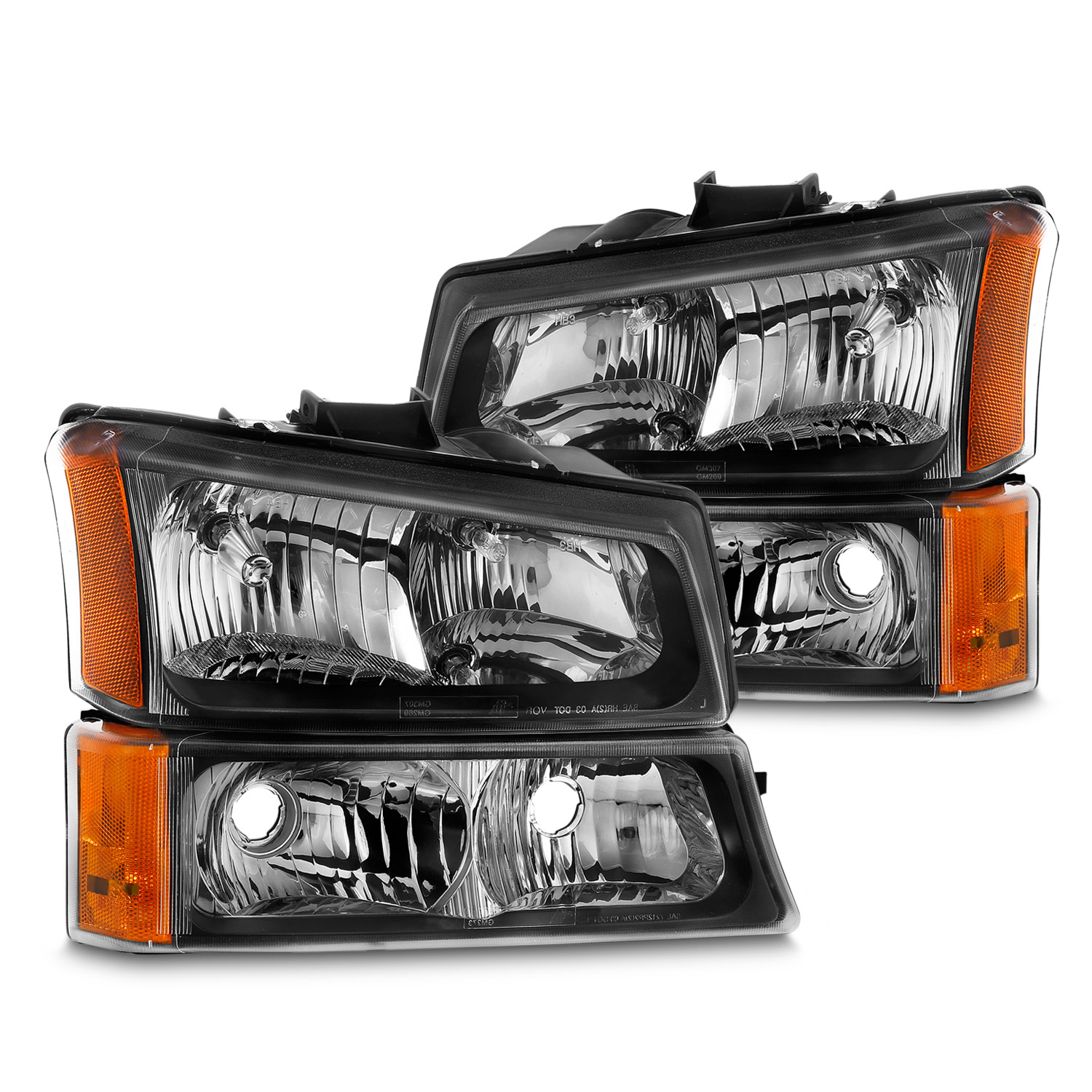 Headlight Set For 2003-2006 Chevrolet
