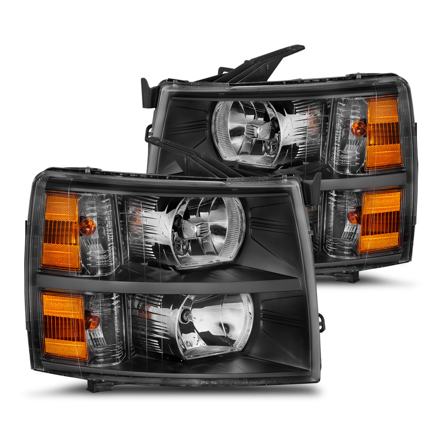Headlight Set For 2007-2014 Chevrolet