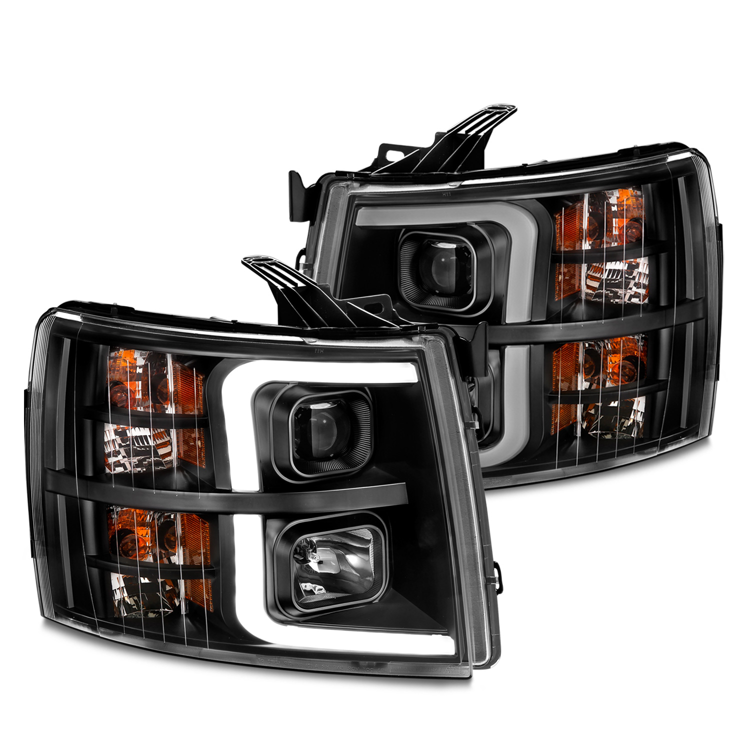 Headlight Set For 2007-2014 Chevrolet