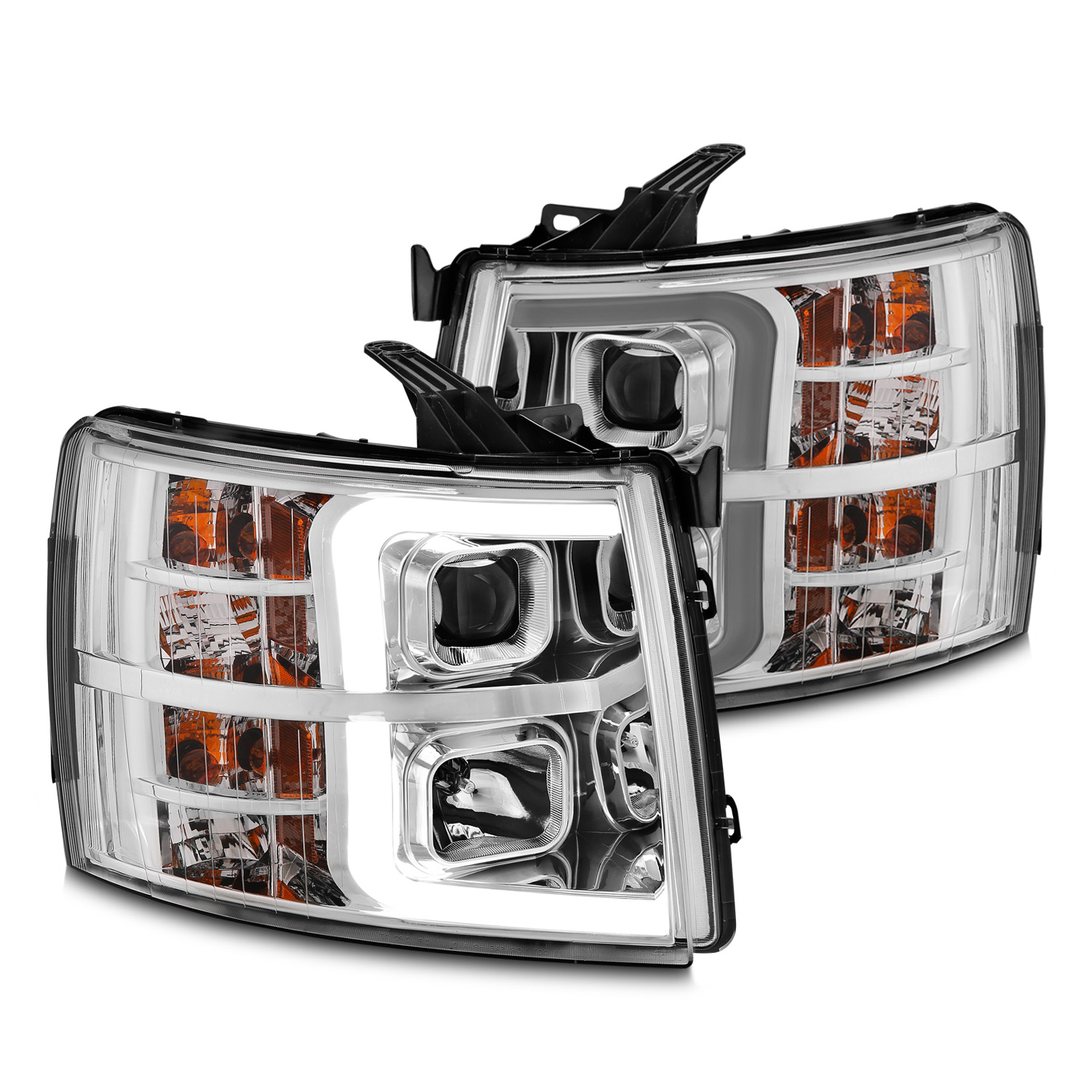 Headlight Set For 2007-2014 Chevrolet