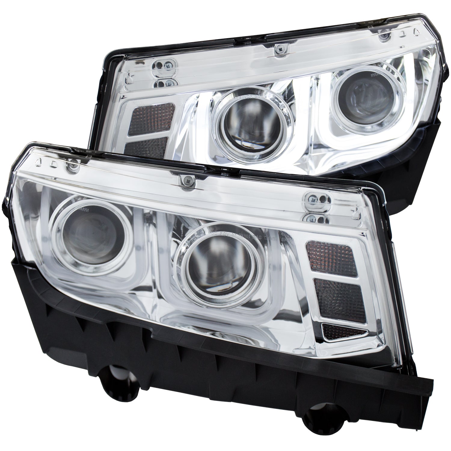 Headlight Set For 14-15 Chevrolet Camaro