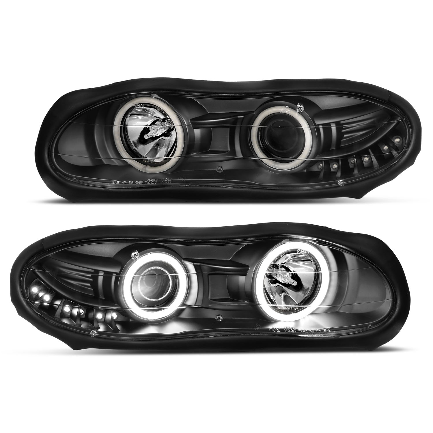 Headlight Set For 98-02 Chevrolet Camaro