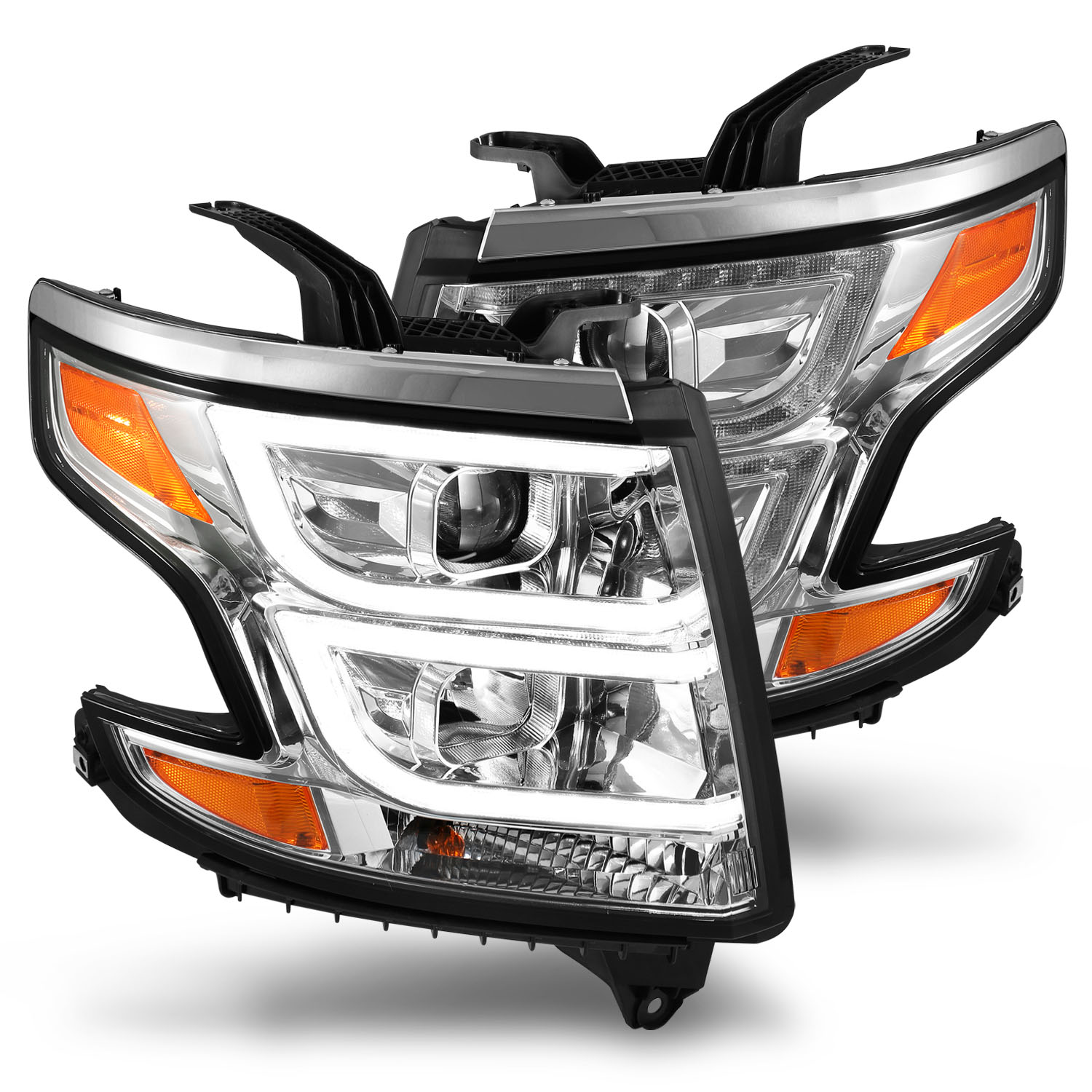 Headlight Set For 15-20 Chevrolet Suburban, 15-20 Chevrolet Tahoe