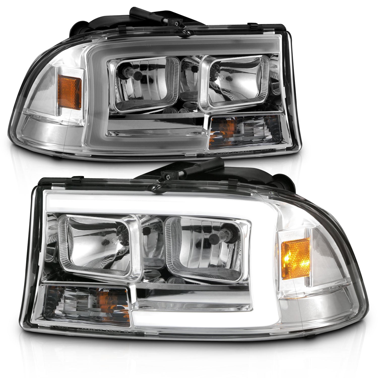 Headlight Set For 97-04 Dodge Dakota, 98-03 Dodge Durango
