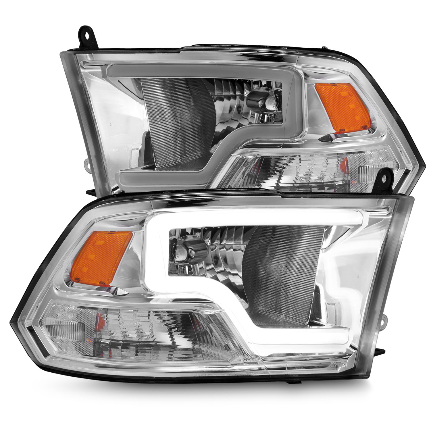 Headlight Set For 2009-2023 Dodge Ram