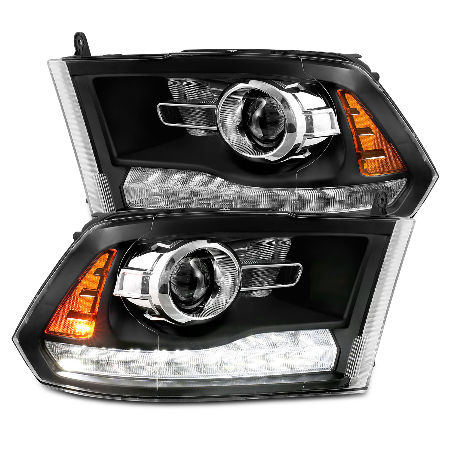 Headlight Set For 2009-2023 Dodge Ram