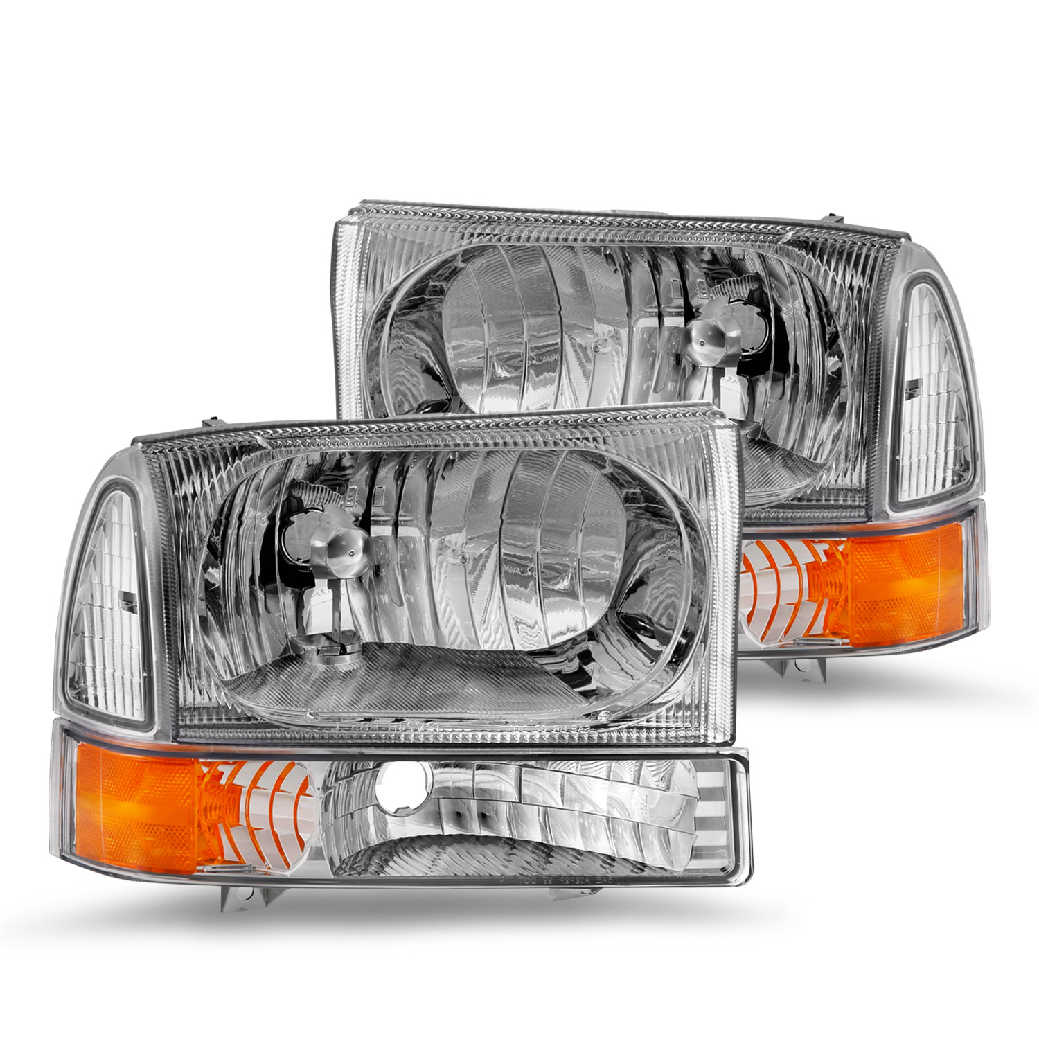Headlight Set For 1999-2004 Ford