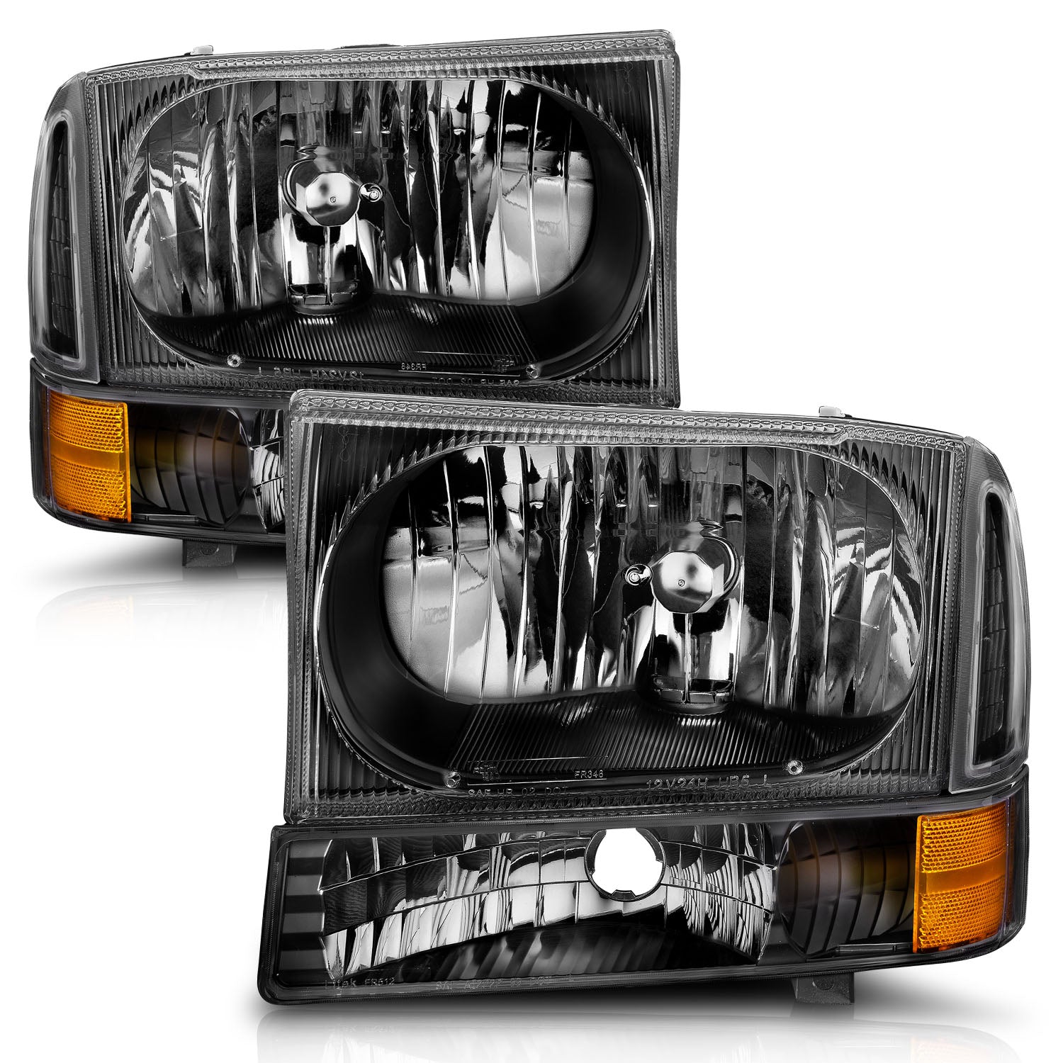 Headlight Set For 1999-2004 Ford