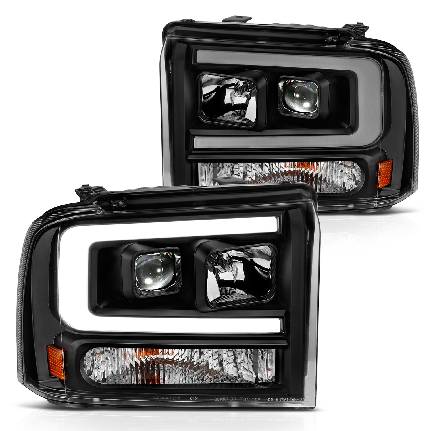 Headlight Set For 2005-2007 Ford
