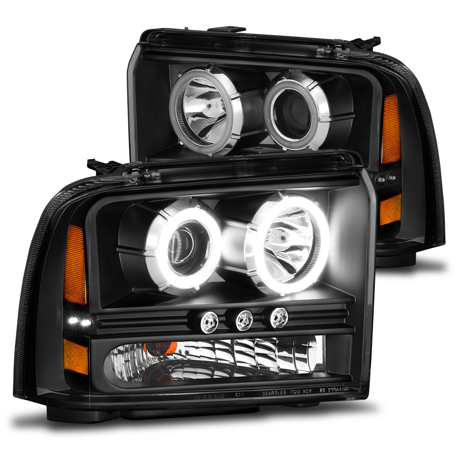 Headlight Set For 2005-2007 Ford