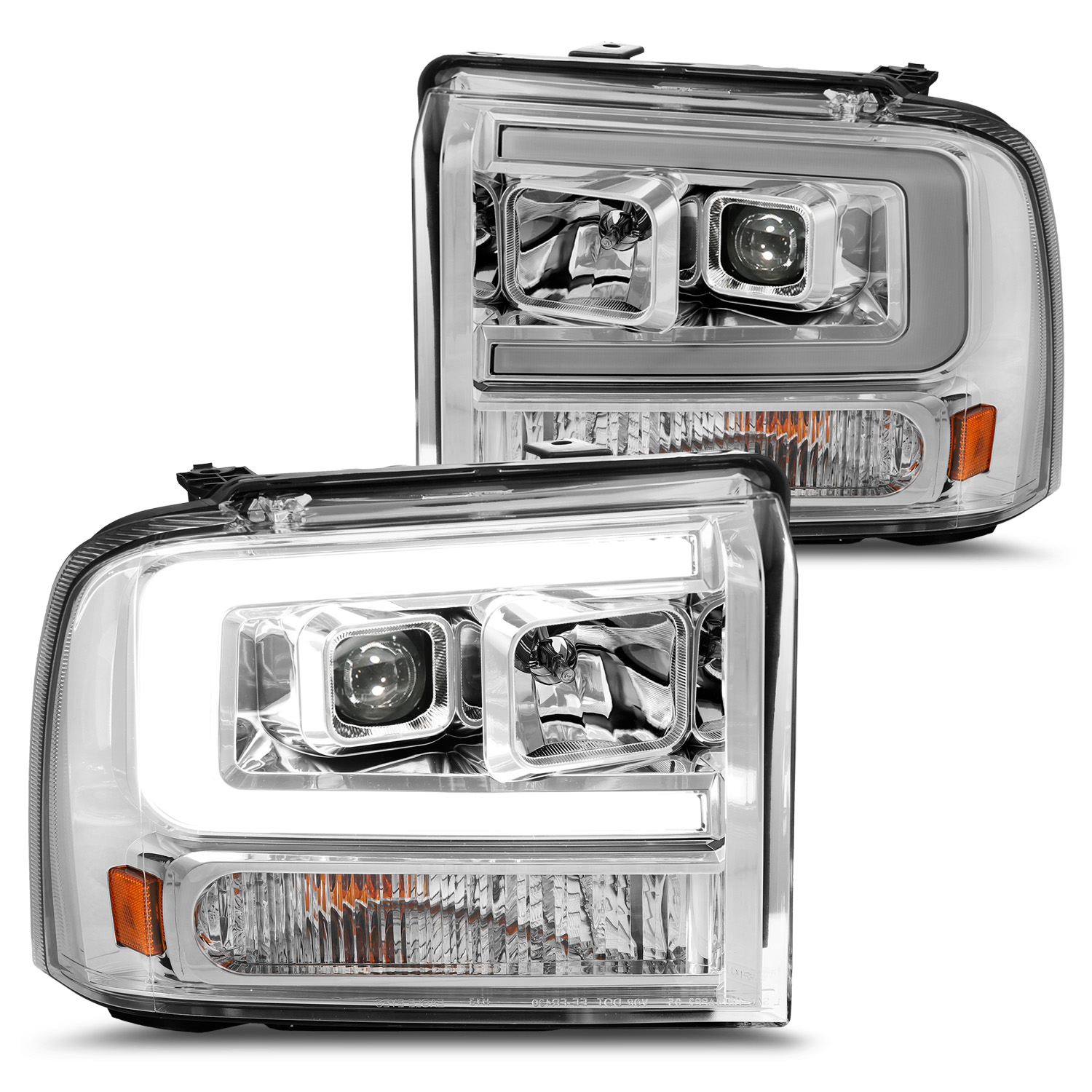 Headlight Set For 2005-2007 Ford