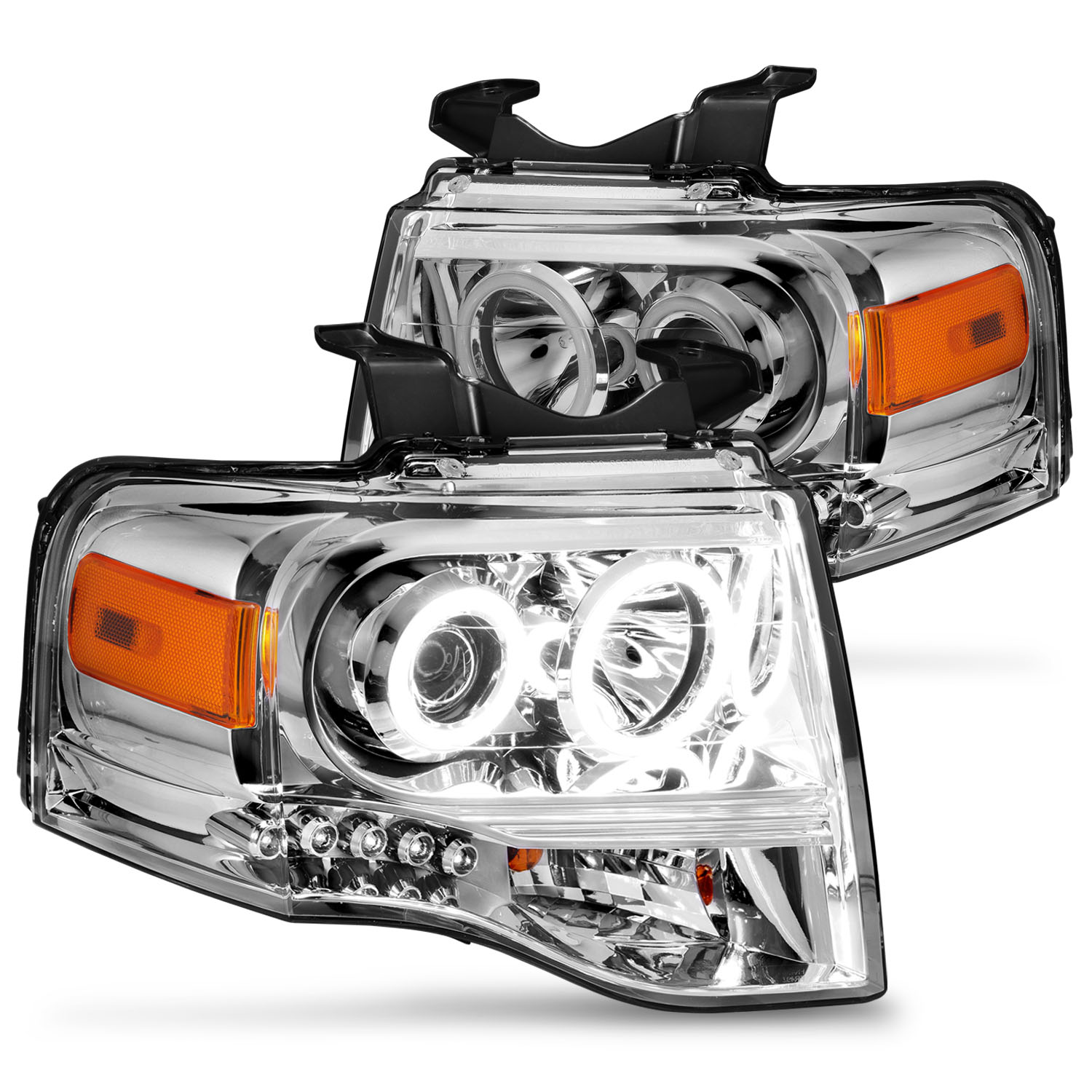 Headlight Set For 07-14 Ford Expedition