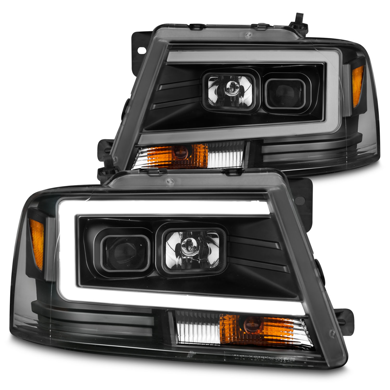 Headlight Set For 04-08 Ford F-150, 06-08 Lincoln Mark LT