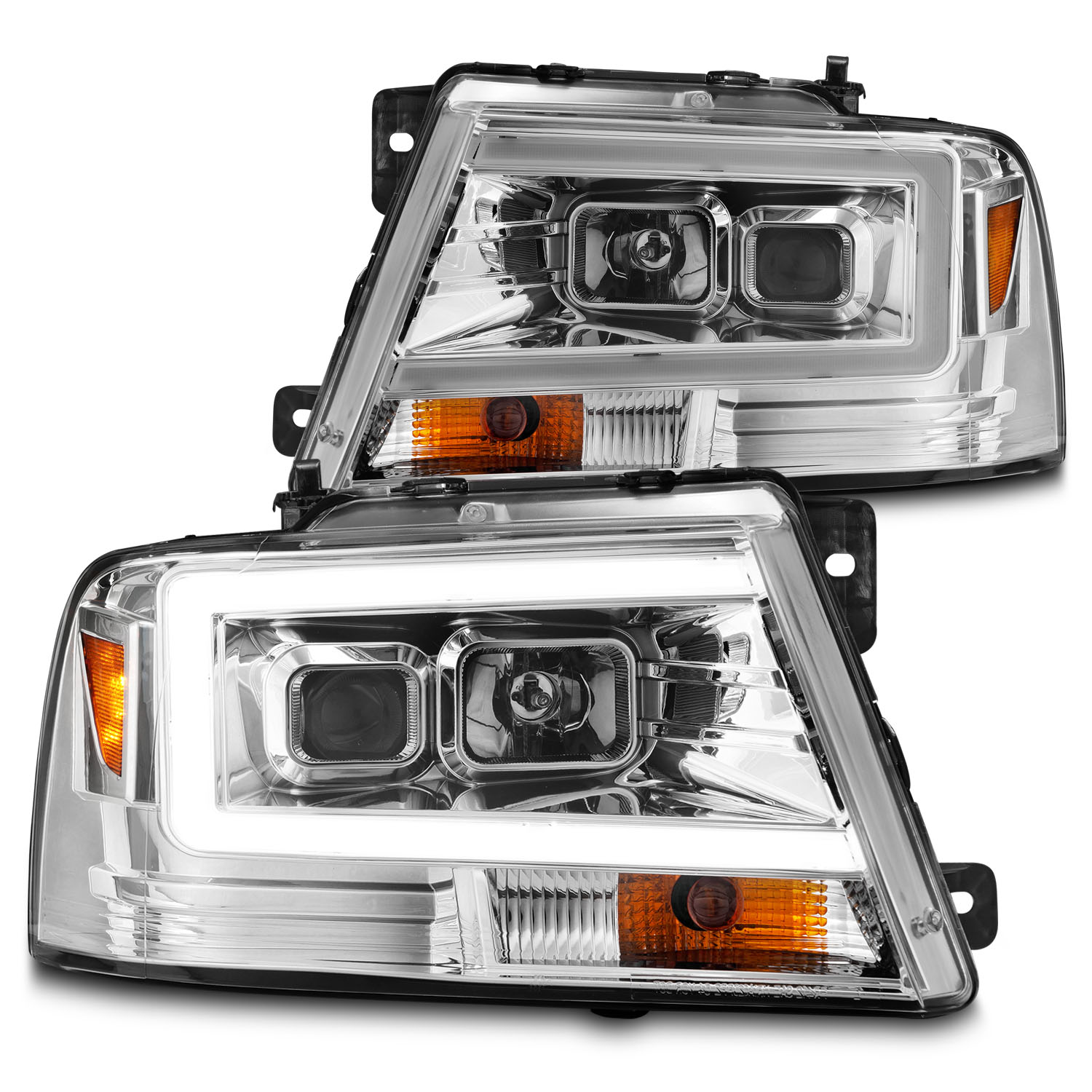 Headlight Set For 04-08 Ford F-150, 06-08 Lincoln Mark LT