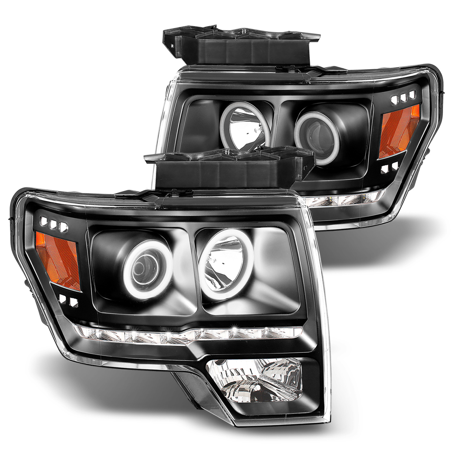 Headlight Set For 09-14 Ford F-150
