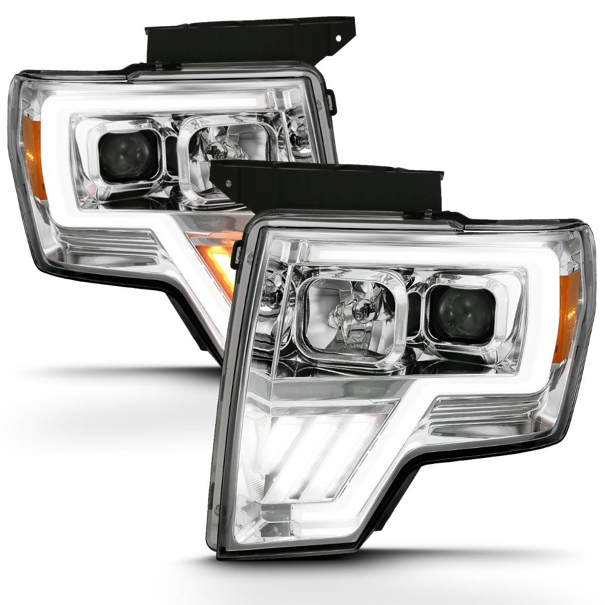 Headlight Set For 09-14 Ford F-150