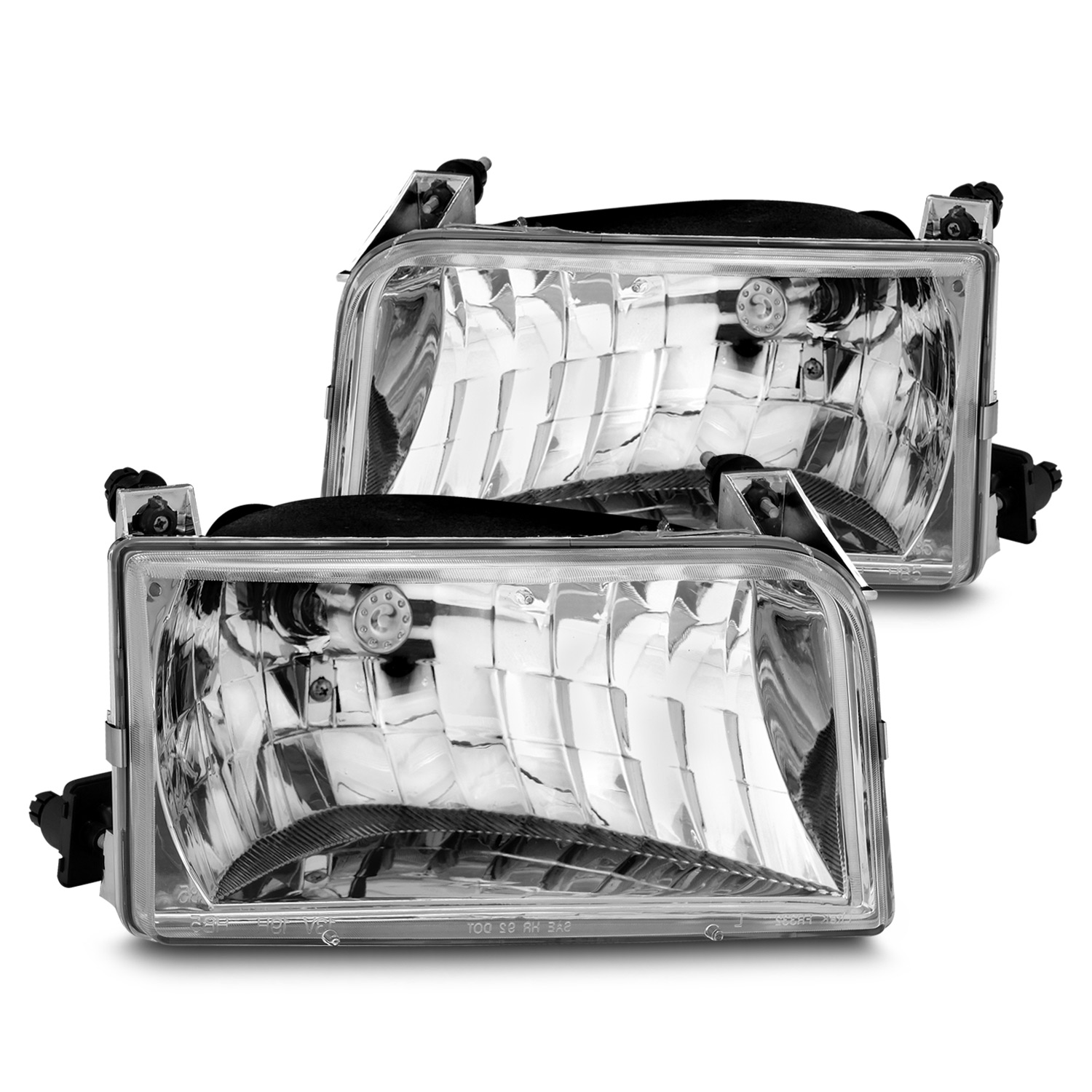 Headlight Set For 1992-1998 Ford