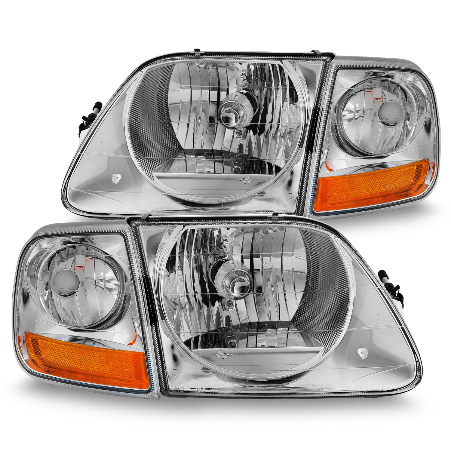 Headlight Set For 97-03 Ford F-150