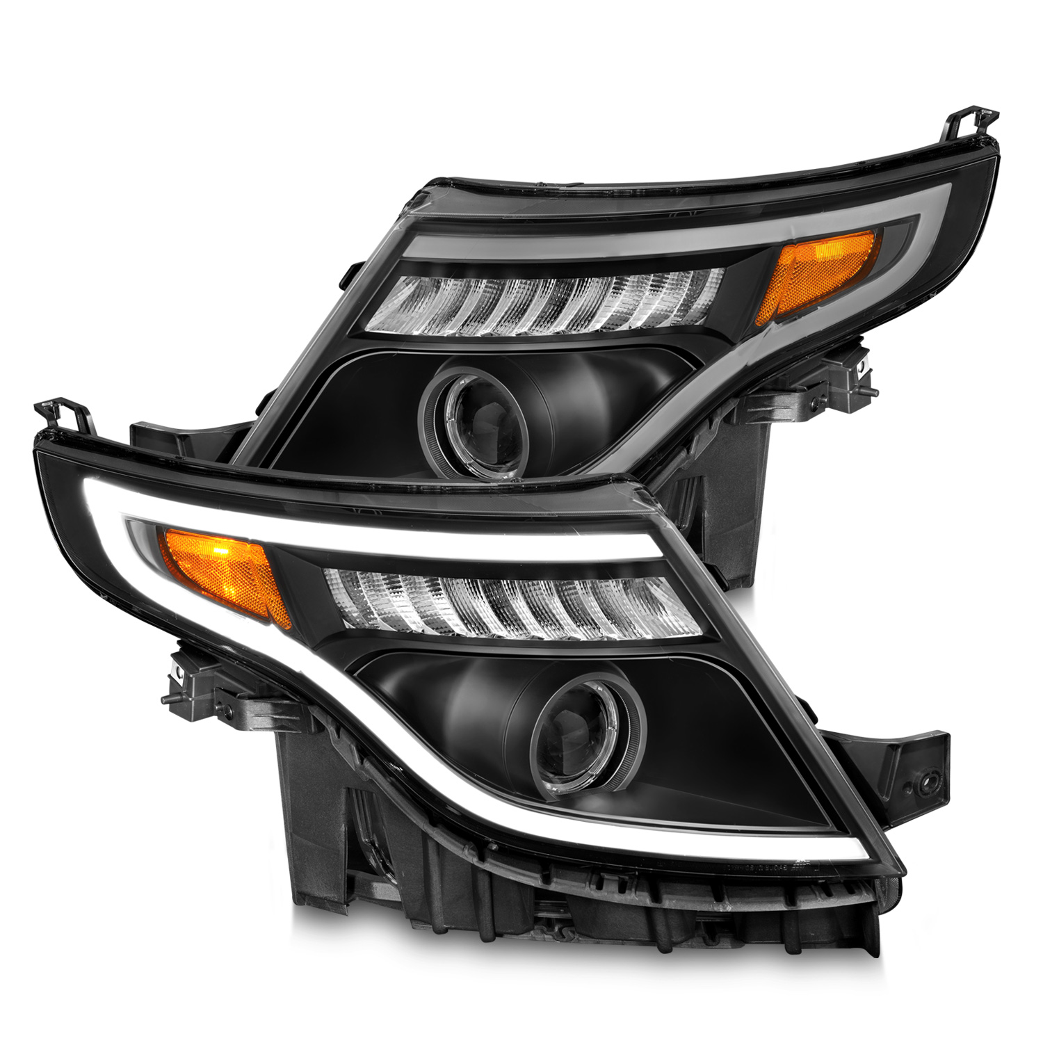 Headlight Set For 11-15 Ford Explorer