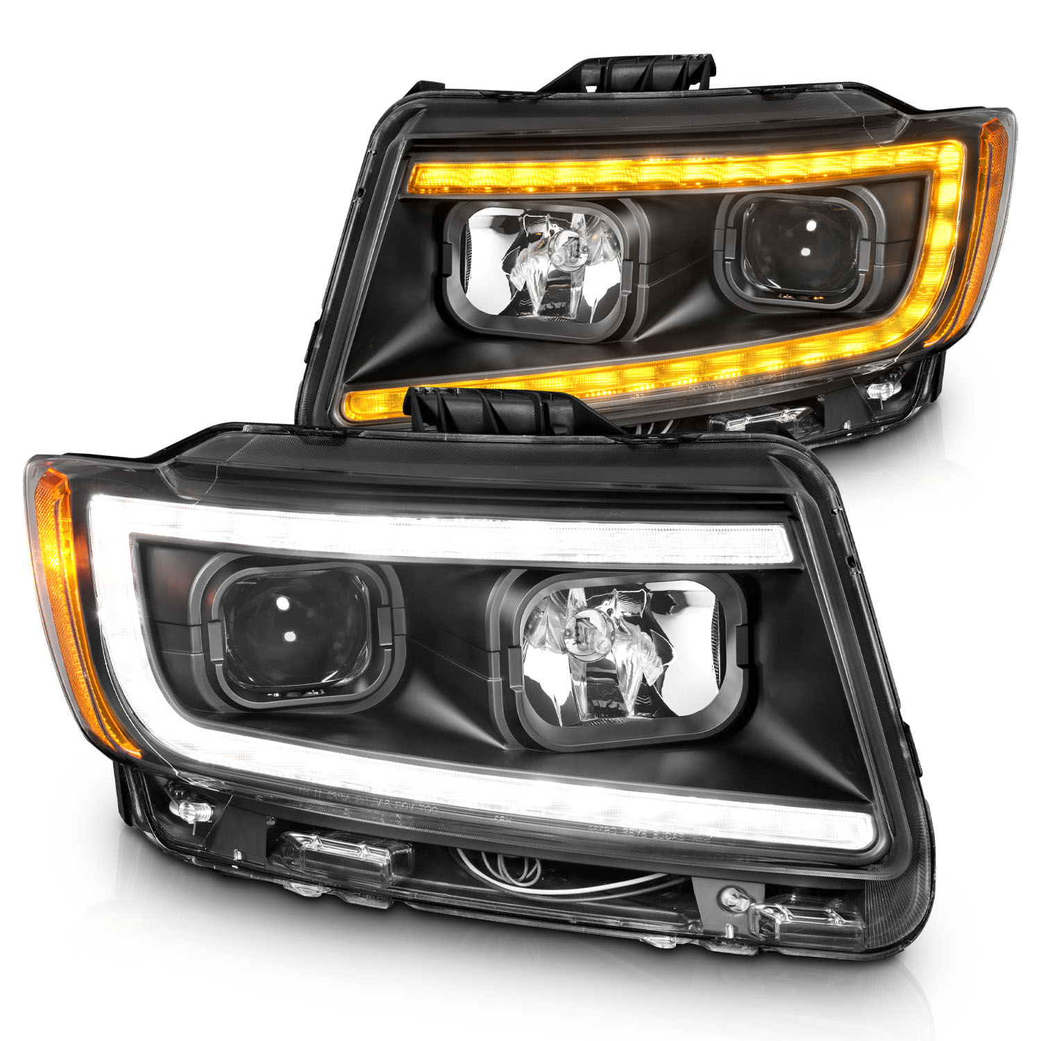Headlight Set For 11-13 Jeep Grand Cherokee